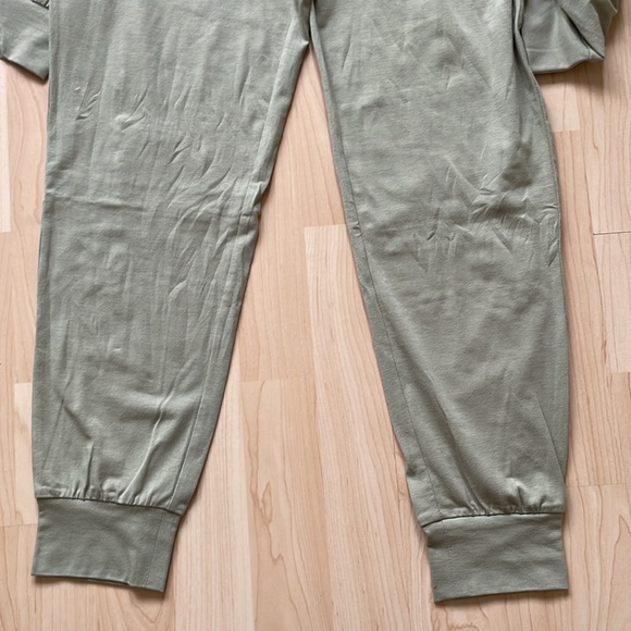 NWT Lovelatte jumpsuit playsuit pajama pj in tea, size S - Picture 13 of 13